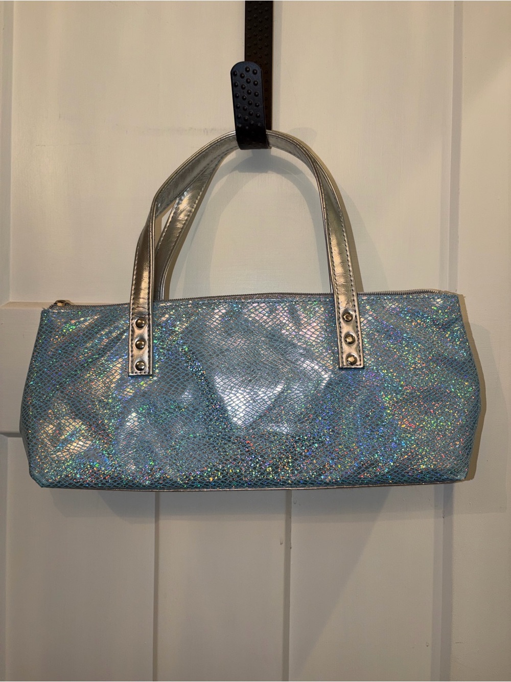 NWOT Silver Holographic Tote Bag - Women Bags for Wine